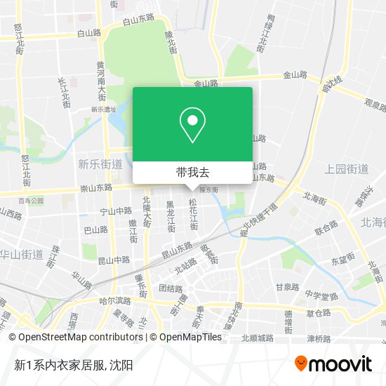新1系内衣家居服地图