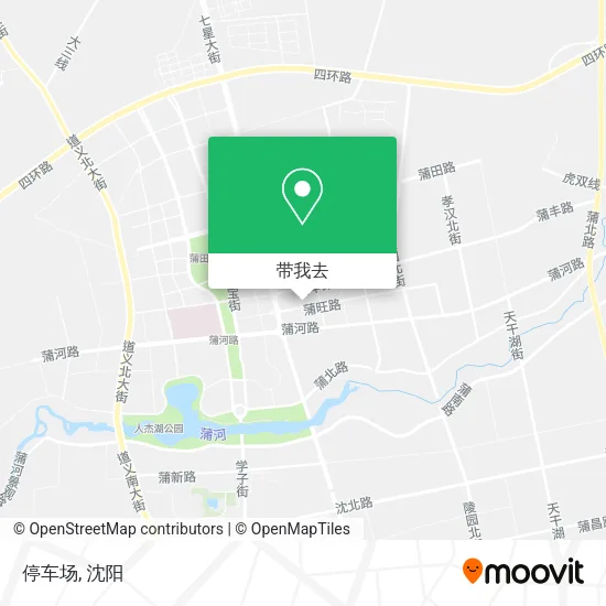 停车场地图