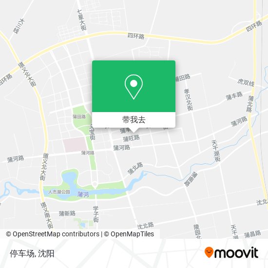 停车场地图