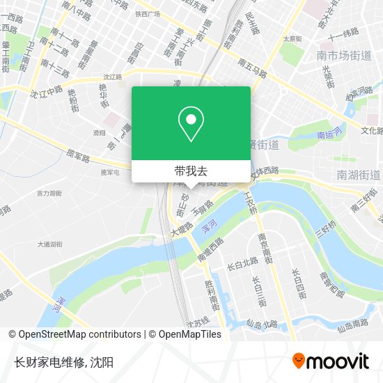 长财家电维修地图
