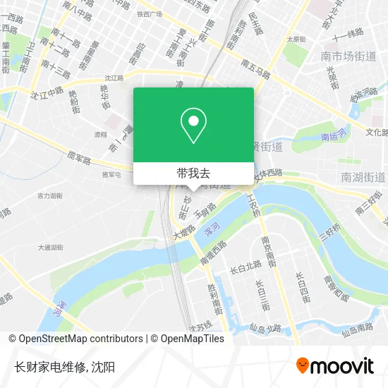 长财家电维修地图