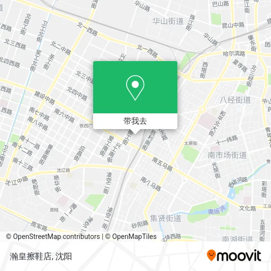瀚皇擦鞋店地图