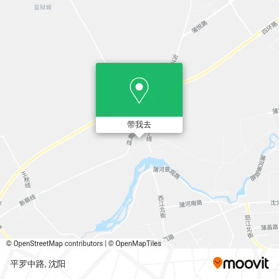 平罗中路地图