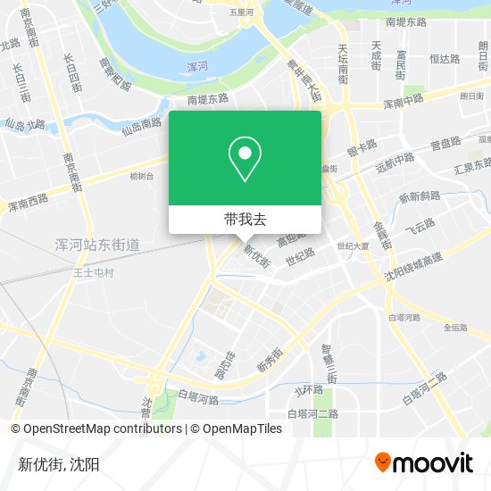 新优街地图