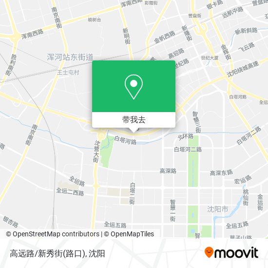 高远路/新秀街(路口)地图