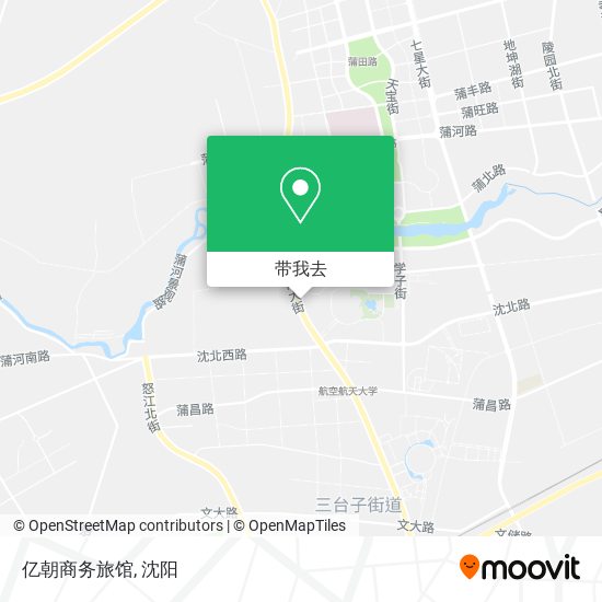 亿朝商务旅馆地图