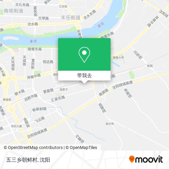 五三乡朝鲜村地图