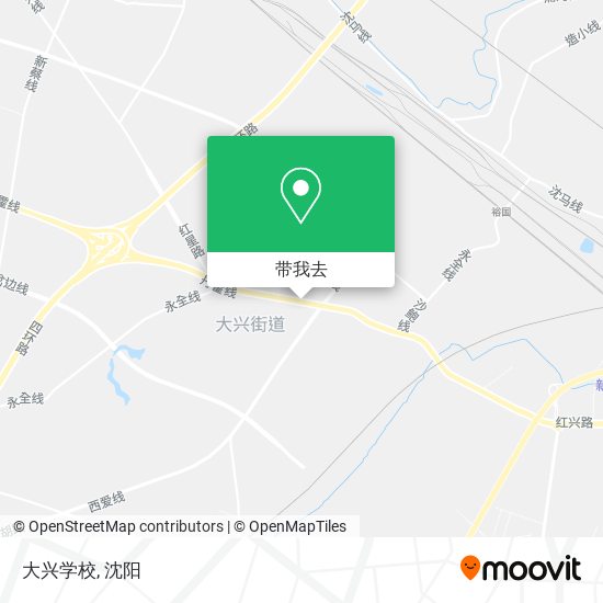 大兴学校地图