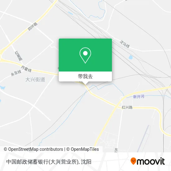 中国邮政储蓄银行(大兴营业所)地图