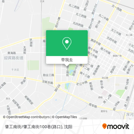 肇工南街/肇工南街100巷(路口)地图