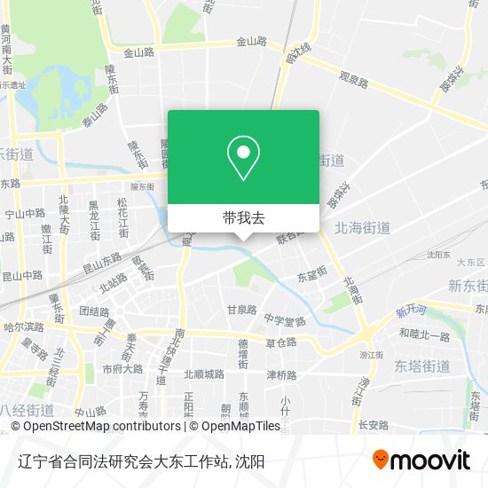 辽宁省合同法研究会大东工作站地图