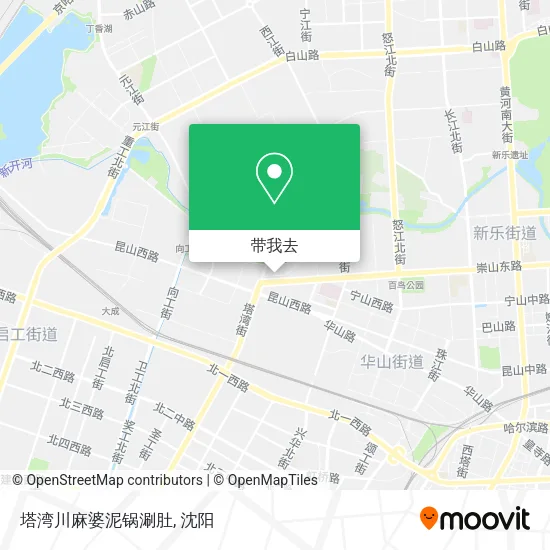 塔湾川麻婆泥锅涮肚地图