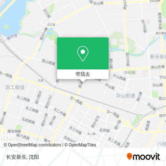 长安新生地图