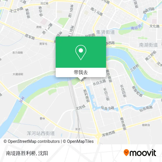 南堤路胜利桥地图