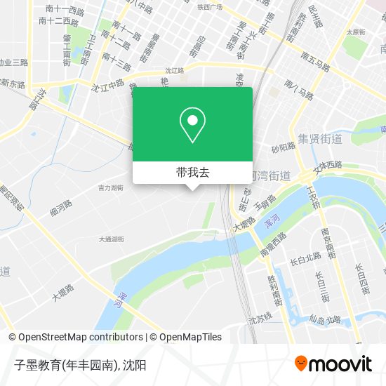 子墨教育(年丰园南)地图