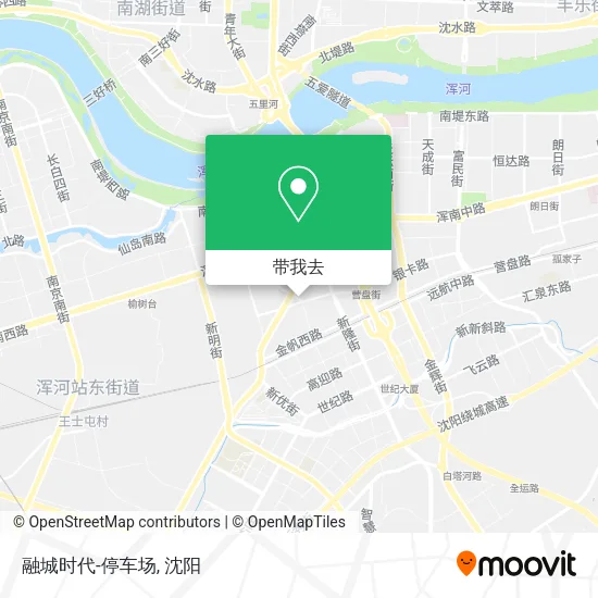 融城时代-停车场地图