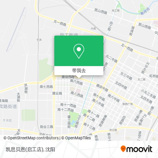 凯思贝恩(启工店)地图