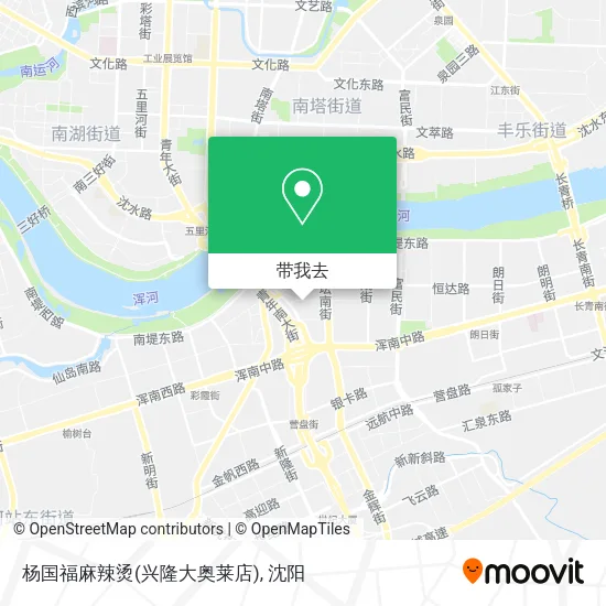 杨国福麻辣烫(兴隆大奥莱店)地图