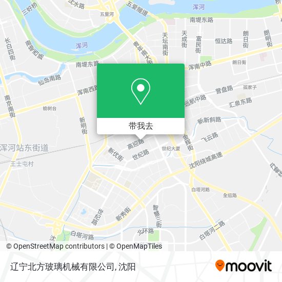 辽宁北方玻璃机械有限公司地图