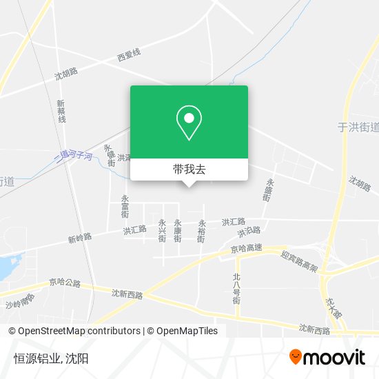 恒源铝业地图