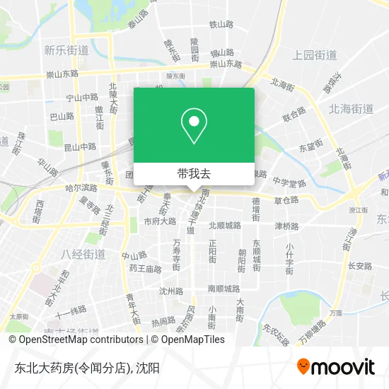 东北大药房(令闻分店)地图