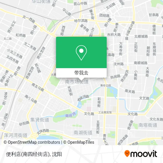 便利店(南四经街店)地图