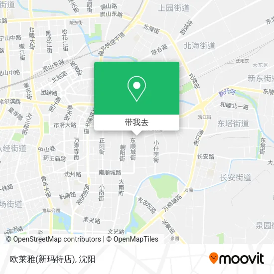 欧莱雅(新玛特店)地图