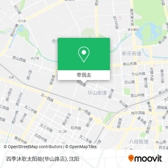 四季沐歌太阳能(华山路店)地图