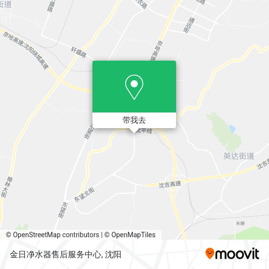 金日净水器售后服务中心地图