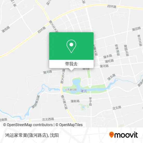 鸿运家常菜(蒲河路店)地图