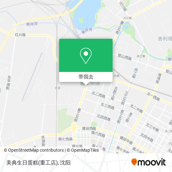 美典生日蛋糕(重工店)地图