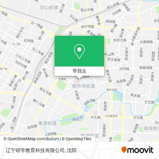 辽宁研学教育科技有限公司地图