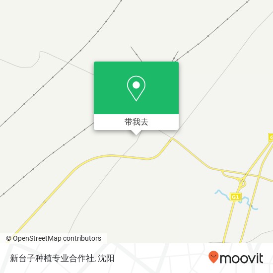 新台子种植专业合作社地图