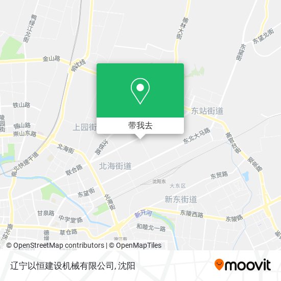 辽宁以恒建设机械有限公司地图