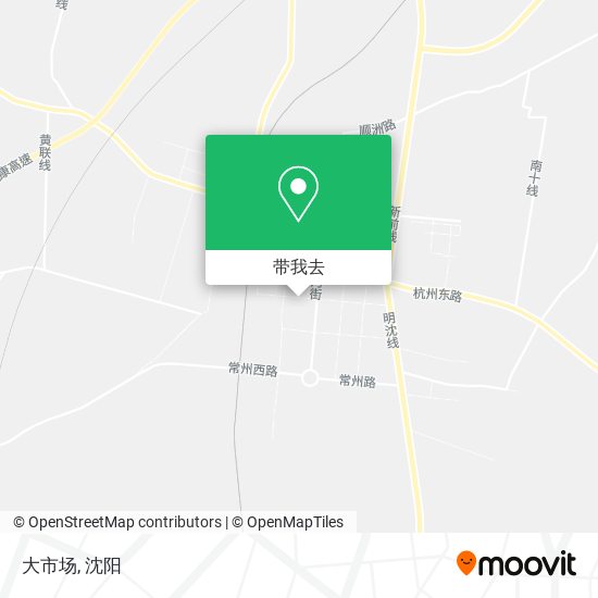 大市场地图