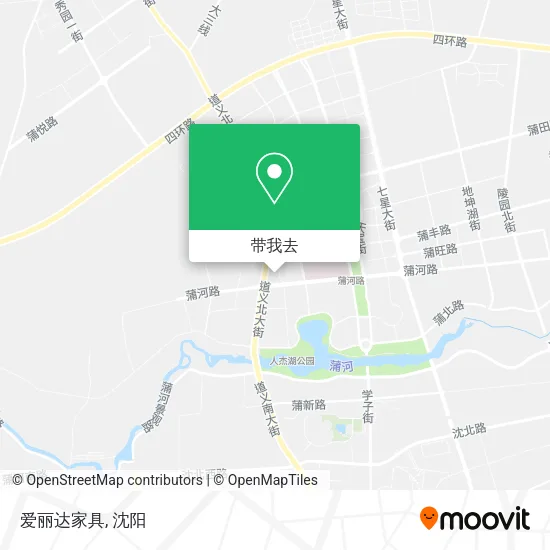 爱丽达家具地图