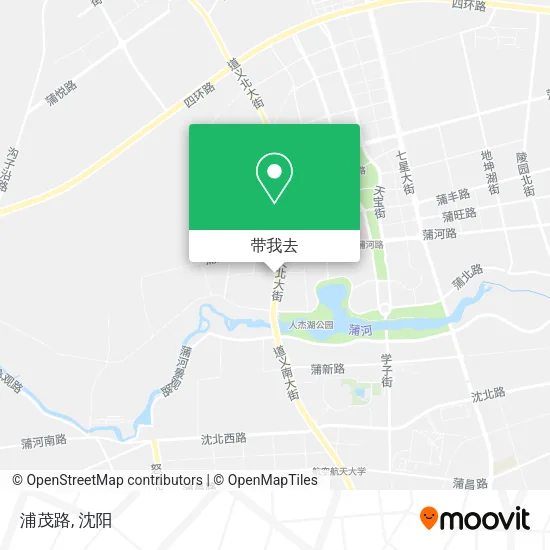 浦茂路地图