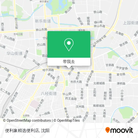 便利象精选便利店地图