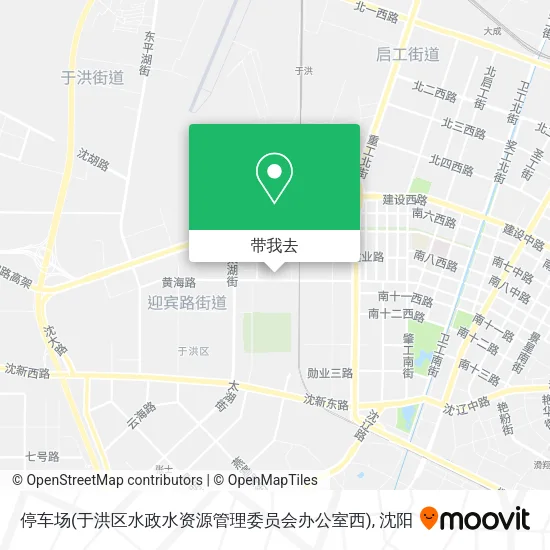停车场(于洪区水政水资源管理委员会办公室西)地图