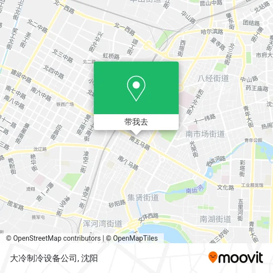 大冷制冷设备公司地图