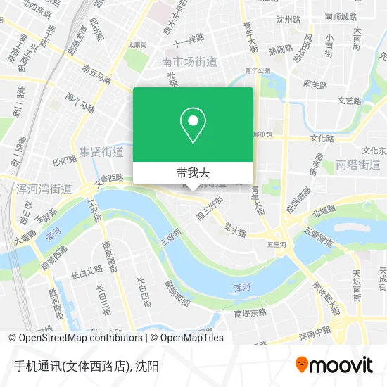手机通讯(文体西路店)地图