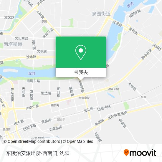 东陵治安派出所-西南门地图