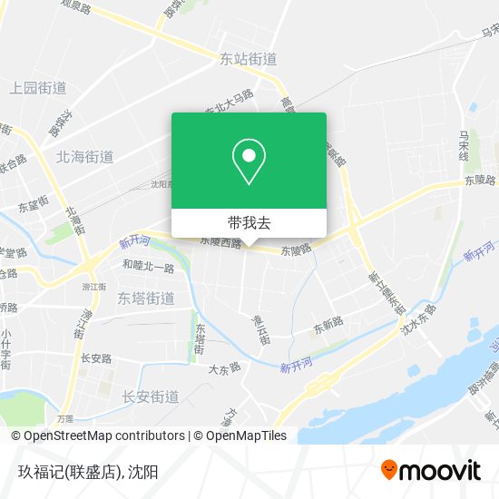 玖福记(联盛店)地图