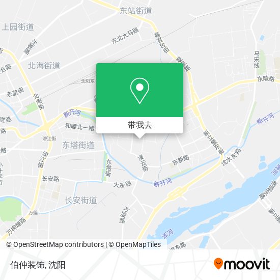 伯仲装饰地图