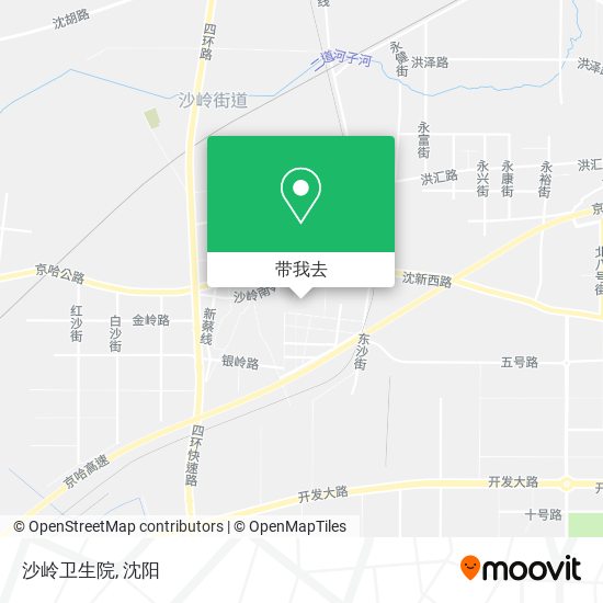 沙岭卫生院地图