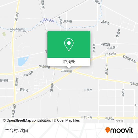 兰台村地图