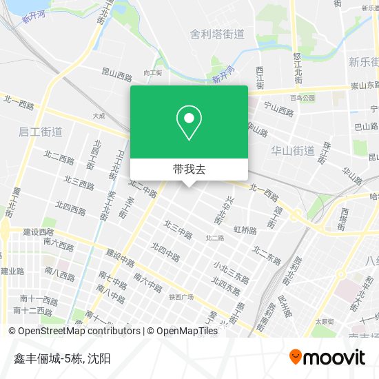 鑫丰俪城-5栋地图