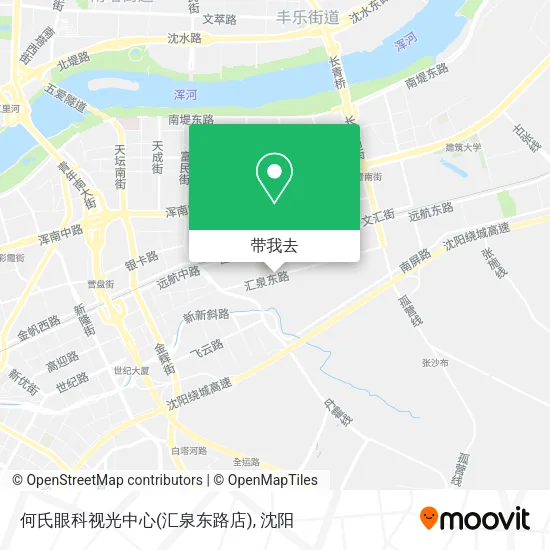 何氏眼科视光中心(汇泉东路店)地图