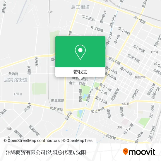 治锦商贸有限公司(沈阳总代理)地图