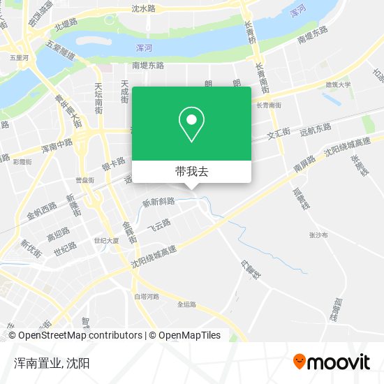 浑南置业地图